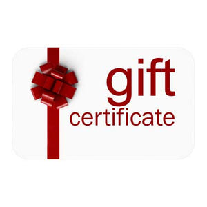 Special Occasion Gift Certificate
